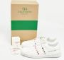 Valentino Vintage Pre-owned Leather sneakers White Dames - Thumbnail 9