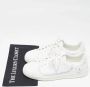 Valentino Vintage Pre-owned Leather sneakers White Heren - Thumbnail 9