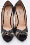 Valentino Vintage Pre-owned Mesh heels Black Dames - Thumbnail 3