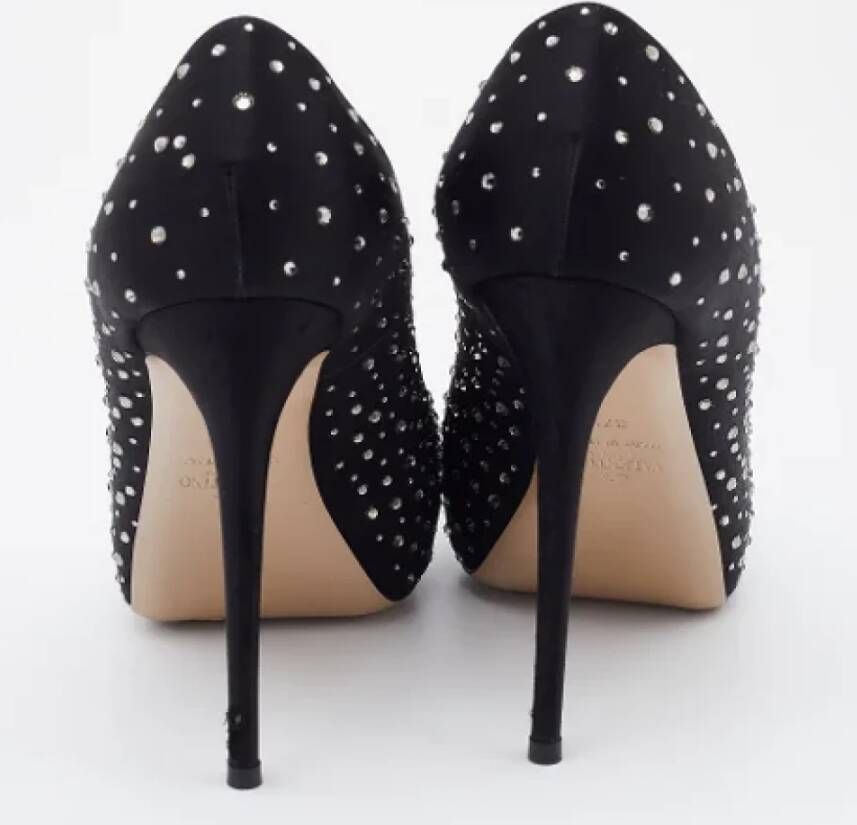 Valentino Vintage Pre-owned Mesh heels Black Dames