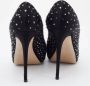 Valentino Vintage Pre-owned Mesh heels Black Dames - Thumbnail 5