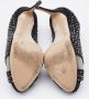 Valentino Vintage Pre-owned Mesh heels Black Dames - Thumbnail 6