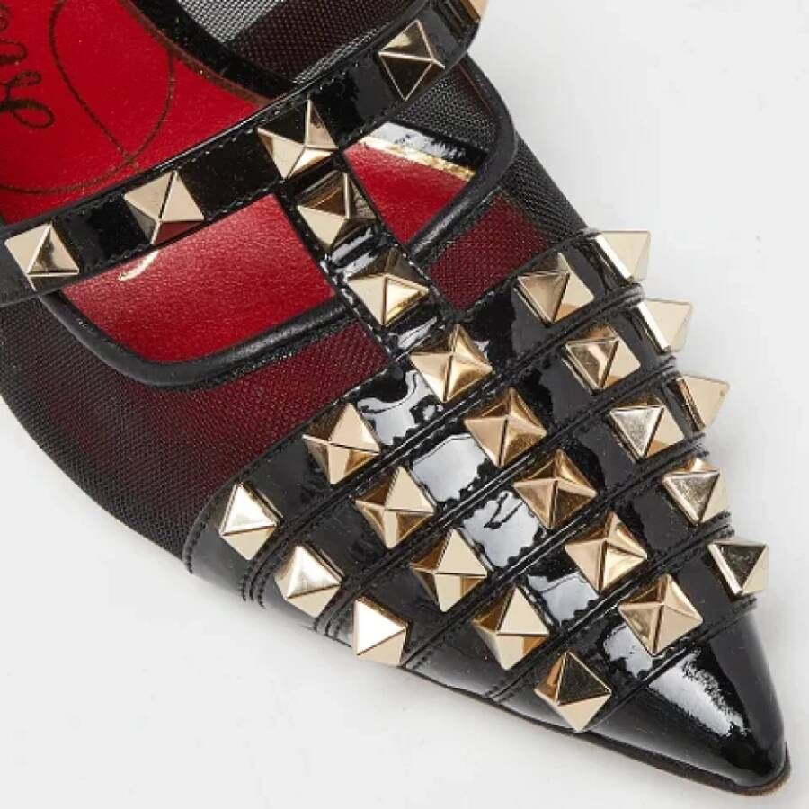 Valentino Vintage Pre-owned Mesh heels Black Dames