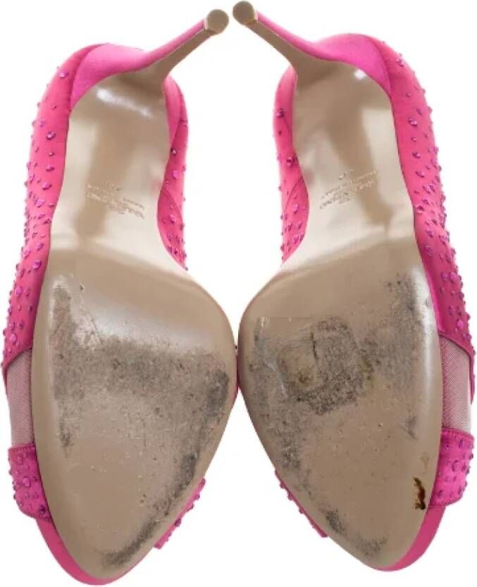 Valentino Vintage Pre-owned Mesh heels Pink Dames