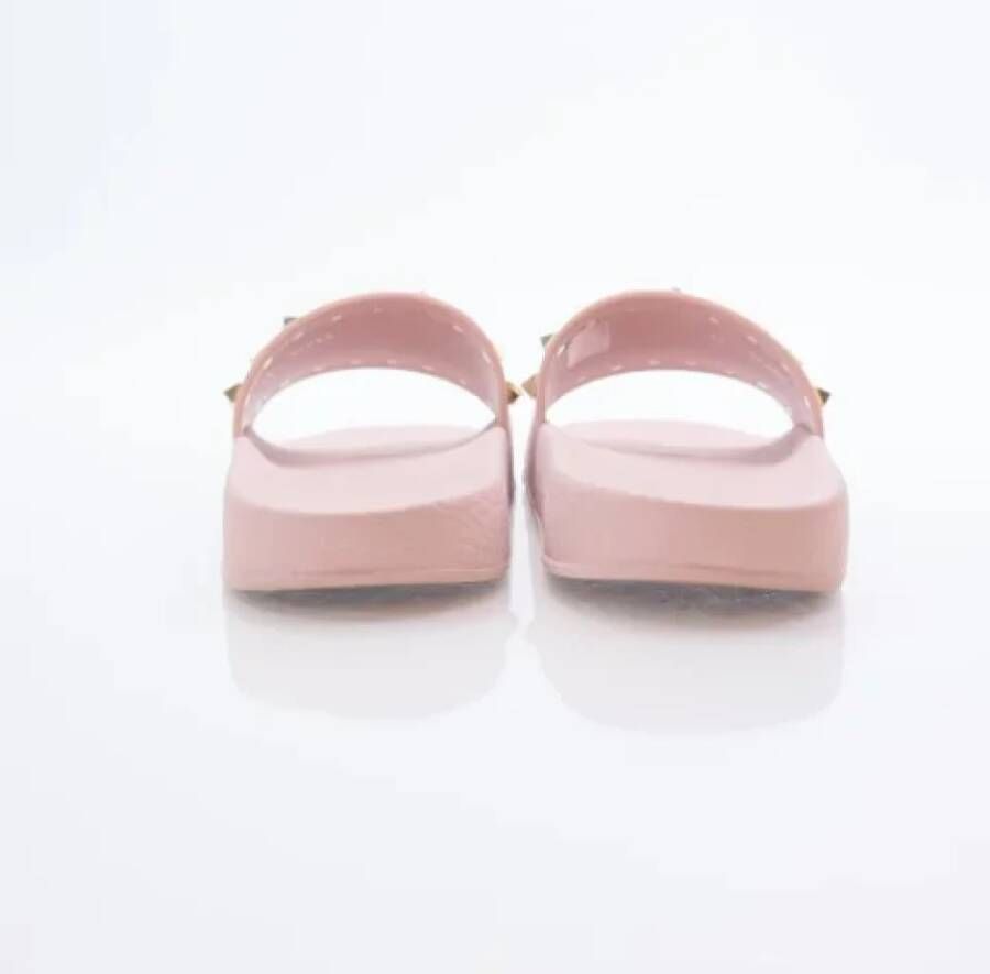 Valentino Vintage Pre-owned Plastic sandals Pink Dames