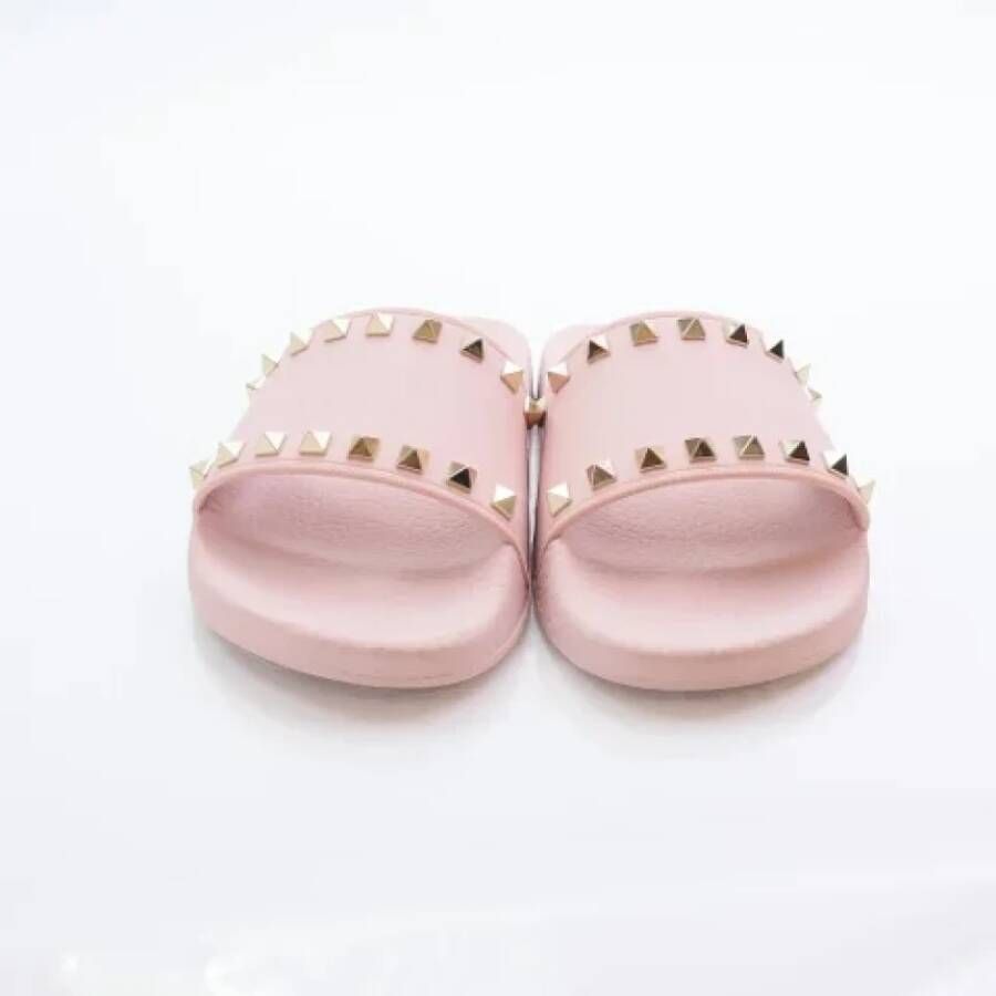 Valentino Vintage Pre-owned Plastic sandals Pink Dames