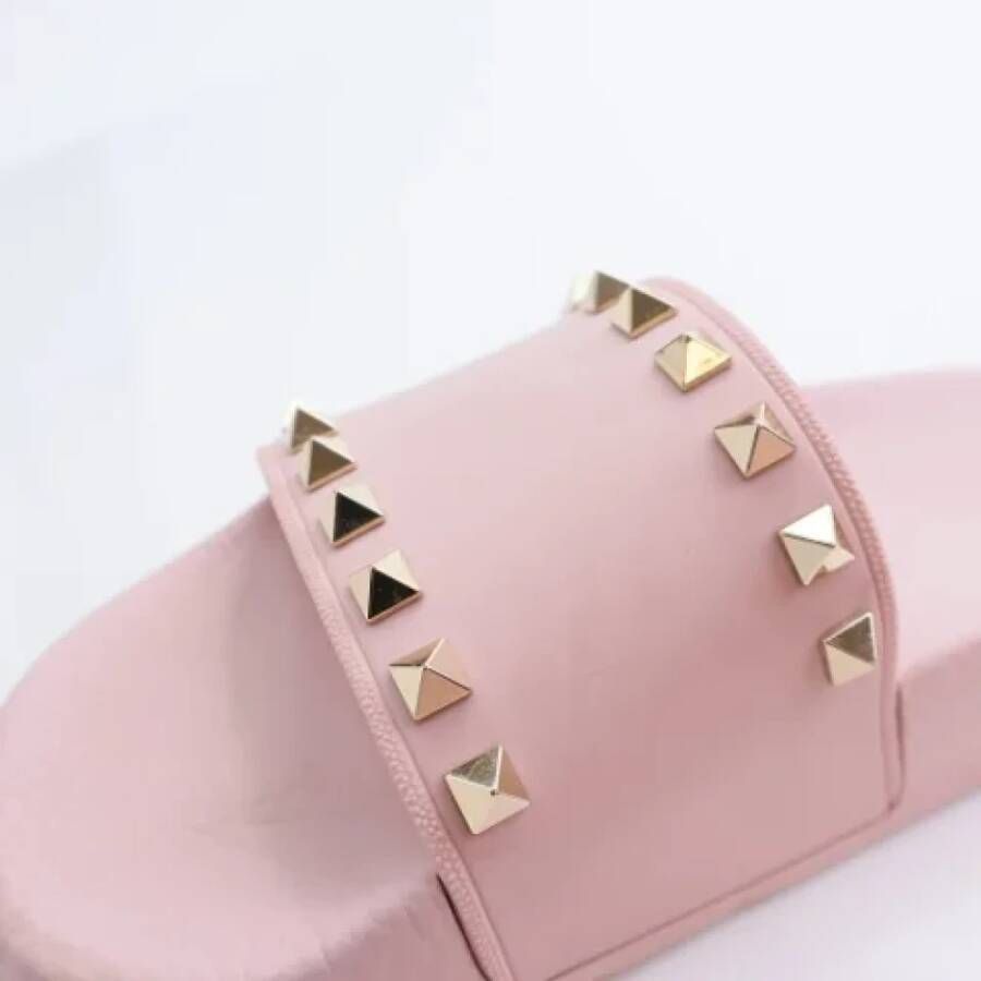Valentino Vintage Pre-owned Plastic sandals Pink Dames