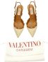 Valentino Vintage Pre-owned Raffia heels Beige Dames - Thumbnail 2