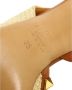 Valentino Vintage Pre-owned Raffia heels Beige Dames - Thumbnail 8