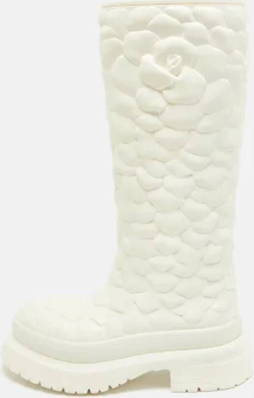 Valentino Vintage Pre-owned Rubber boots White Dames