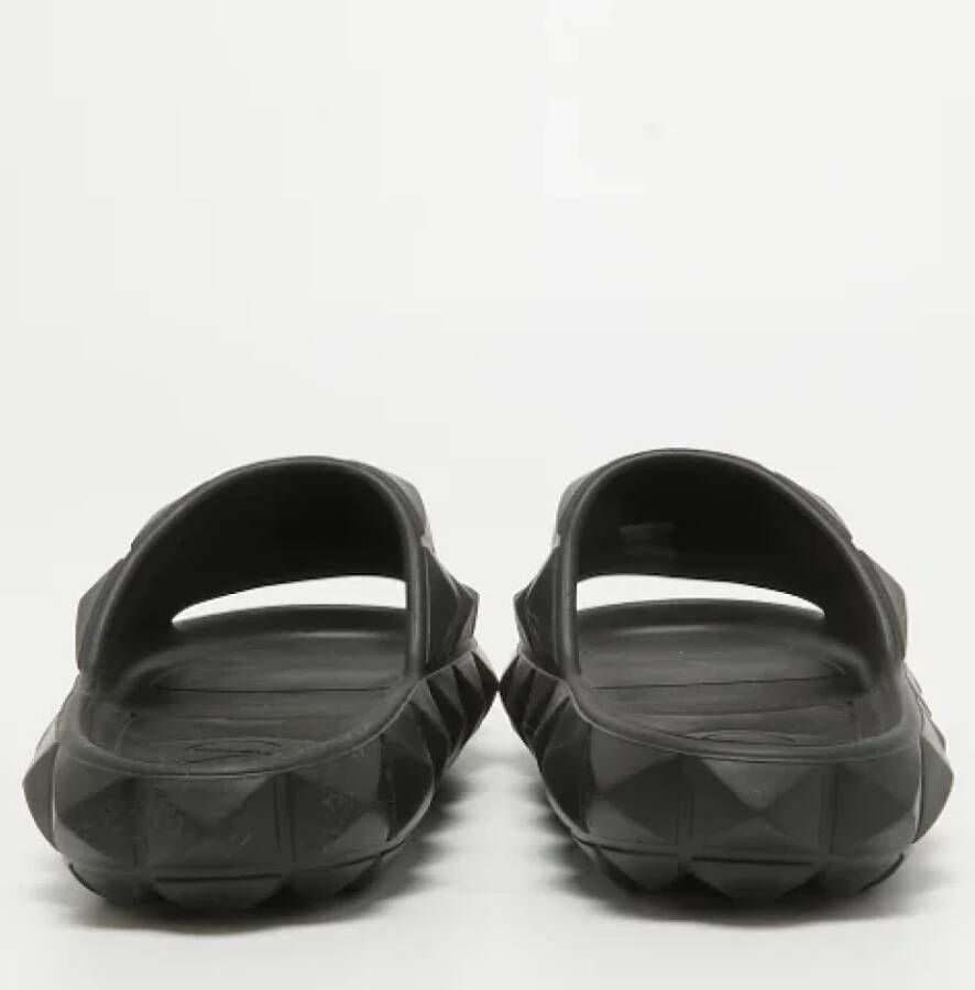 Valentino Vintage Pre-owned Rubber flats Black Dames
