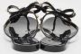 Valentino Vintage Pre-owned Rubber flats Black Dames - Thumbnail 5
