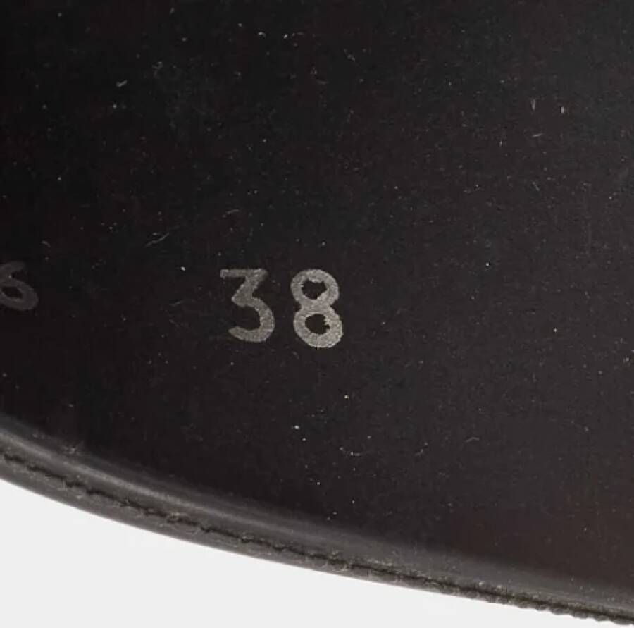 Valentino Vintage Pre-owned Rubber flats Black Dames