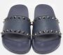Valentino Vintage Pre-owned Rubber flats Blue Dames - Thumbnail 3