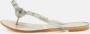 Valentino Vintage Pre-owned Rubber flats Gray Dames - Thumbnail 2