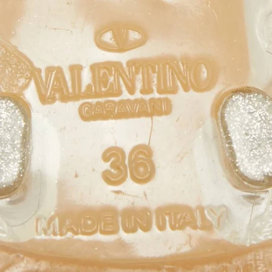 Valentino Vintage Pre-owned Rubber flats Gray Dames