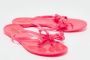 Valentino Vintage Pre-owned Rubber flats Pink Dames - Thumbnail 4