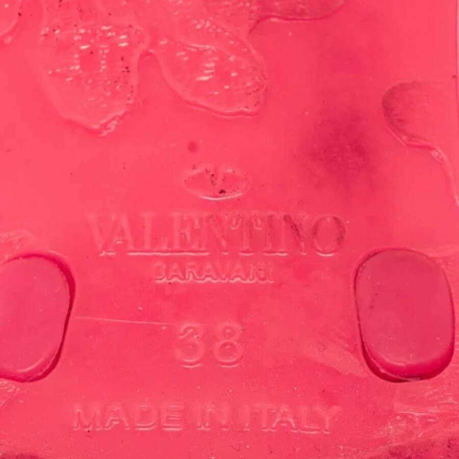 Valentino Vintage Pre-owned Rubber flats Pink Dames