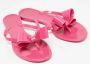 Valentino Vintage Pre-owned Rubber flats Pink Dames - Thumbnail 4