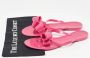Valentino Vintage Pre-owned Rubber flats Pink Dames - Thumbnail 9