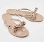 Valentino Vintage Pre-owned Rubber flats Pink Dames - Thumbnail 4