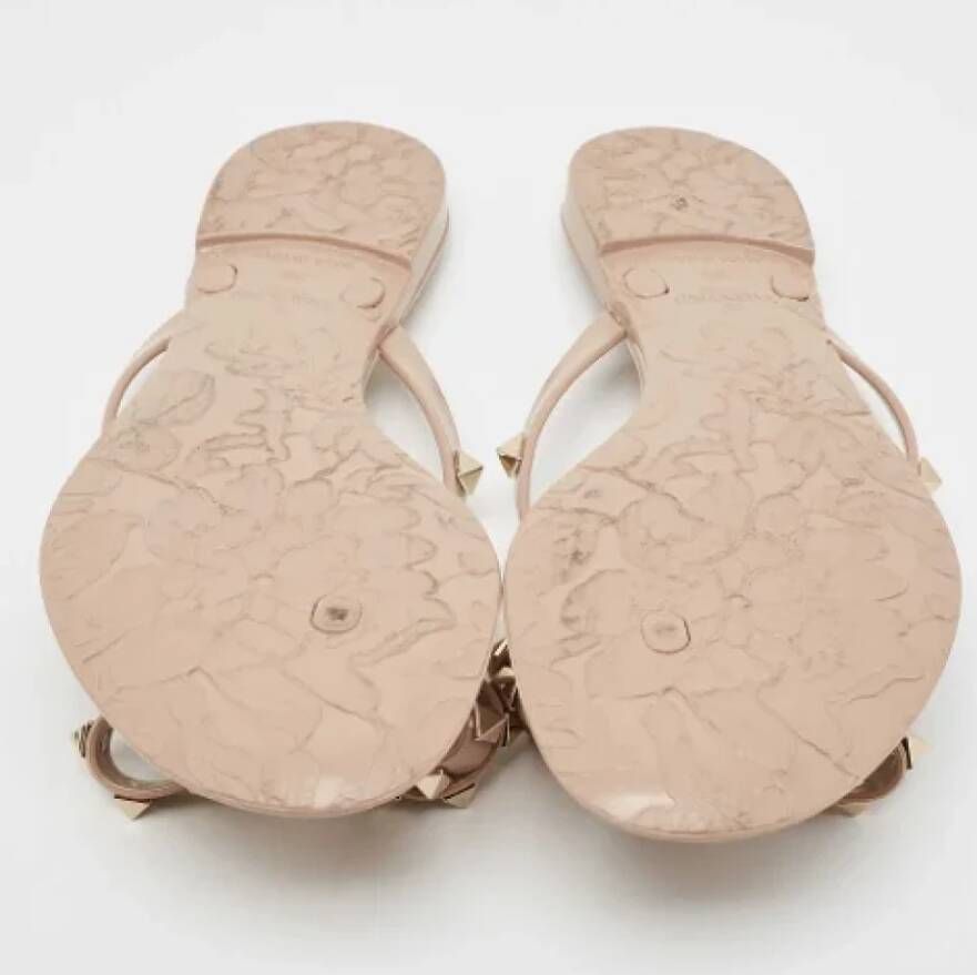 Valentino Vintage Pre-owned Rubber flats Pink Dames