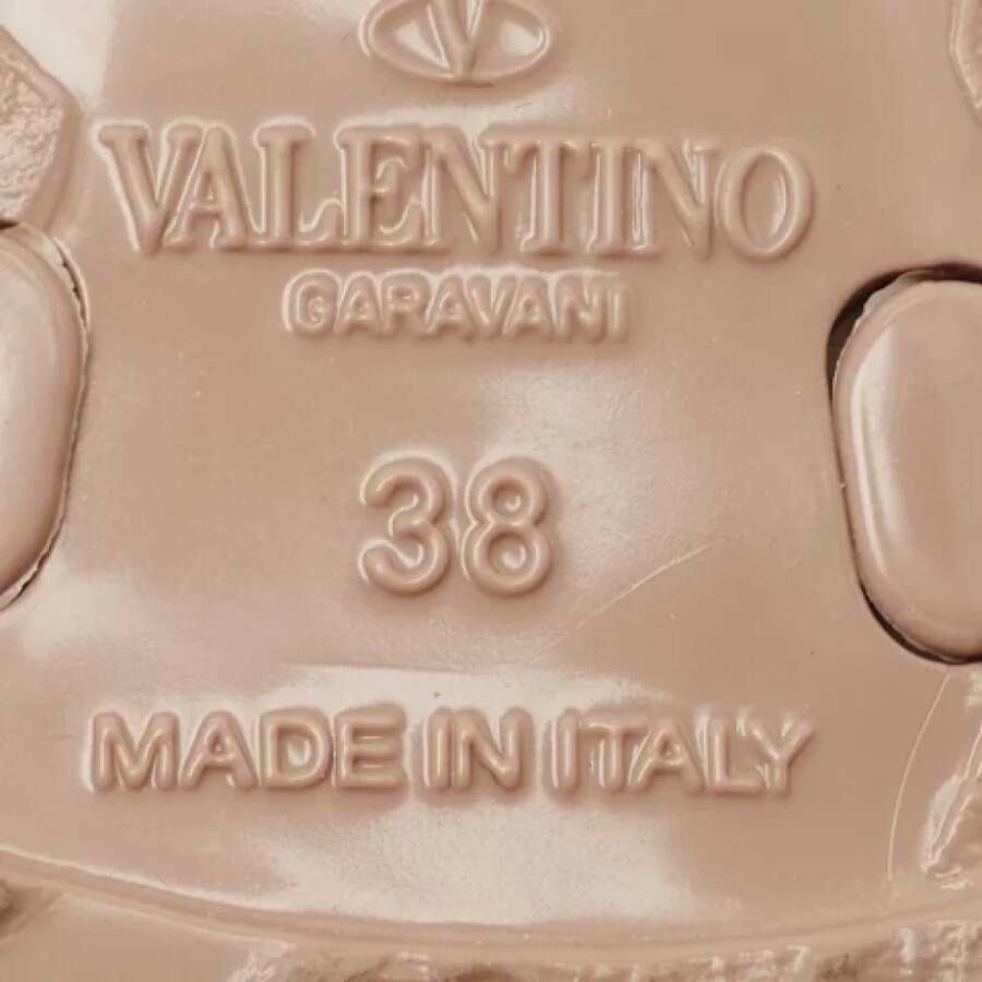 Valentino Vintage Pre-owned Rubber flats Pink Dames
