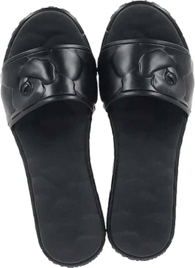 Valentino Vintage Pre-owned Rubber sandals Black Dames