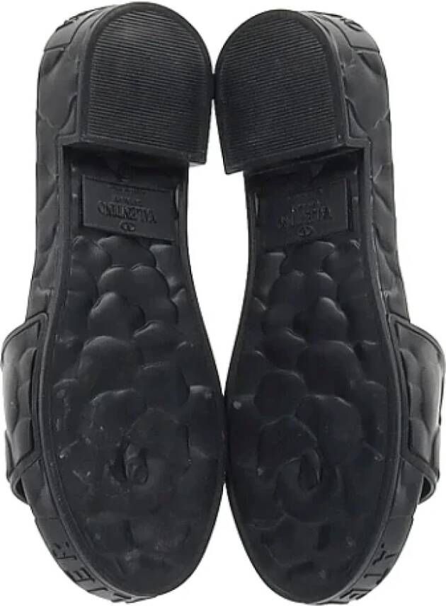 Valentino Vintage Pre-owned Rubber sandals Black Dames