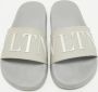 Valentino Vintage Pre-owned Rubber sandals Gray Dames - Thumbnail 3