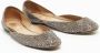 Valentino Vintage Pre-owned Satin flats Gray Dames - Thumbnail 4