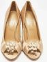 Valentino Vintage Pre-owned Satin heels Beige Dames - Thumbnail 3