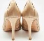 Valentino Vintage Pre-owned Satin heels Beige Dames - Thumbnail 5