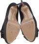 Valentino Vintage Pre-owned Satin heels Black Dames - Thumbnail 5