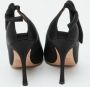 Valentino Vintage Pre-owned Satin heels Black Dames - Thumbnail 5
