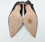 Valentino Vintage Pre-owned Satin heels Black Dames - Thumbnail 6