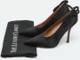 Valentino Vintage Pre-owned Satin heels Black Dames - Thumbnail 9