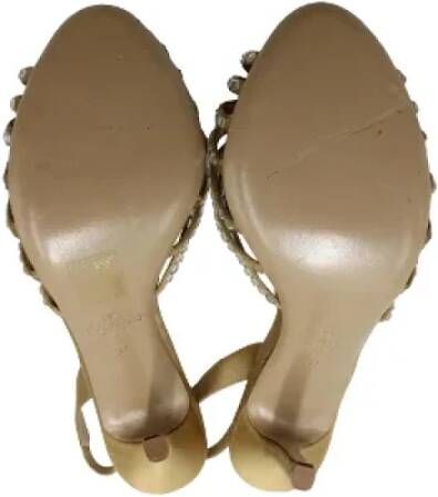 Valentino Vintage Pre-owned Satin heels Multicolor Dames