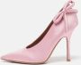 Valentino Vintage Pre-owned Satin heels Pink Dames - Thumbnail 2