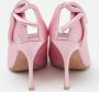 Valentino Vintage Pre-owned Satin heels Pink Dames - Thumbnail 5