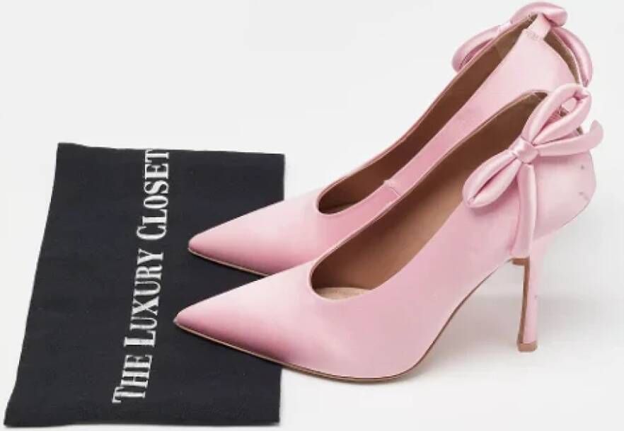 Valentino Vintage Pre-owned Satin heels Pink Dames
