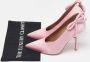 Valentino Vintage Pre-owned Satin heels Pink Dames - Thumbnail 9
