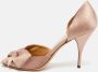 Valentino Vintage Pre-owned Satin heels Pink Dames - Thumbnail 2
