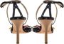 Valentino Vintage Pre-owned Satin sandals Black Dames - Thumbnail 4