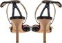 Valentino Vintage Pre-owned Satin sandals Black Dames - Thumbnail 4