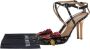 Valentino Vintage Pre-owned Satin sandals Black Dames - Thumbnail 7