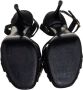 Valentino Vintage Pre-owned Satin sandals Black Dames - Thumbnail 5