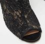 Valentino Vintage Pre-owned Satin sandals Black Dames - Thumbnail 7