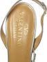 Valentino Vintage Pre-owned Satin sandals Gray Dames - Thumbnail 6