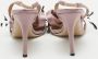 Valentino Vintage Pre-owned Satin sandals Purple Dames - Thumbnail 5